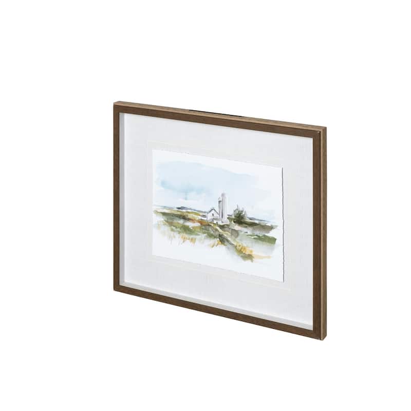 Rural Plein Air I Framed Art Print