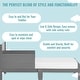 preview thumbnail 5 of 10, Dream On Me Holland Toddler Bed