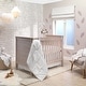 preview thumbnail 5 of 3, Lambs & Ivy Signature Taupe/Gray Tiger Print Organic Cotton Fitted Crib Sheet