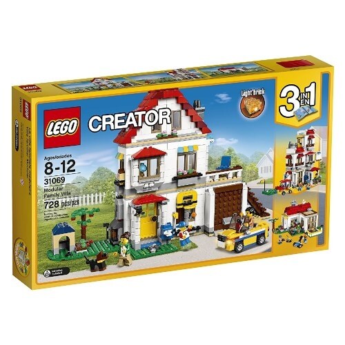 lego modular family villa