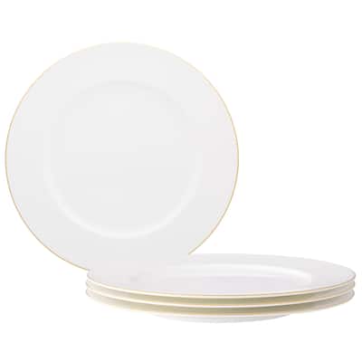 Noritake Accompanist Set Of 4 Dinner Plates, 11"
