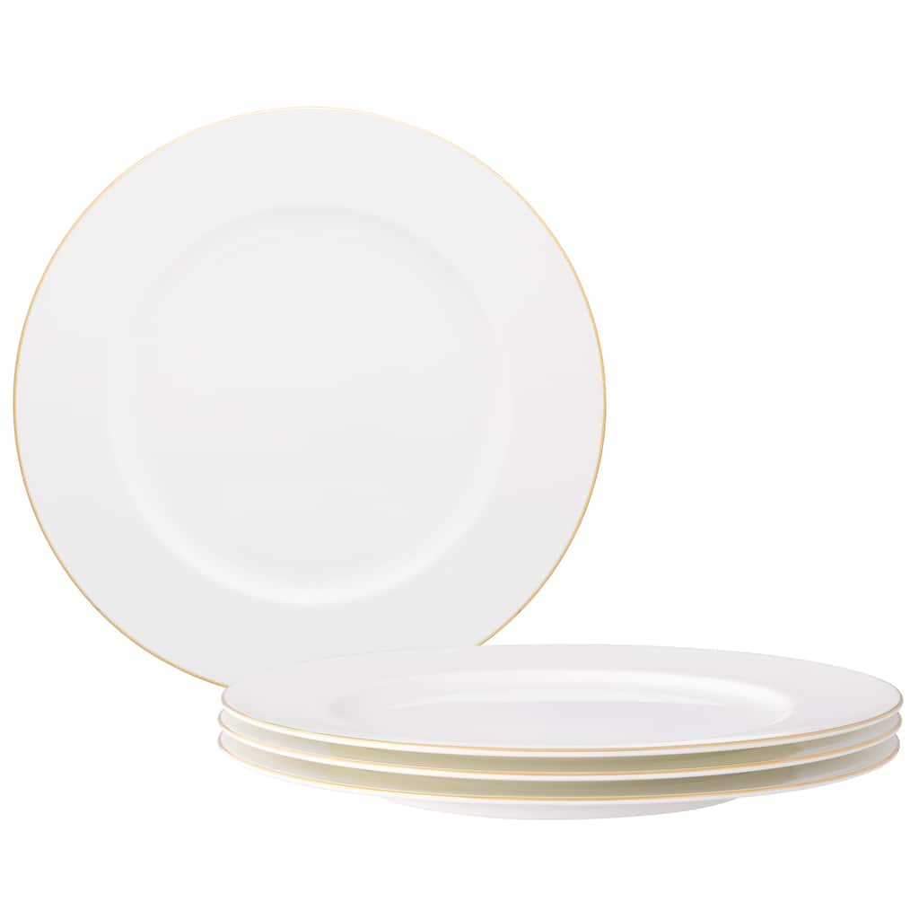 Noritake Accompanist Set Of 4 Dinner Plates, 11"