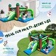 preview thumbnail 5 of 6, Costway 6-in-1 Winter Themed Snowman Inflatable Castle kids Jumping - 11 x 12.5 x 8ft (L x W x H)