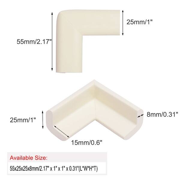 Shop 20pcs Furniture Corner Cushions Foam Table Desk Cabinet Edge