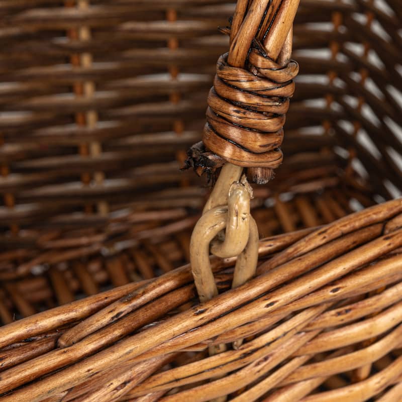 Household Essentials Handwoven Willow Market Basket