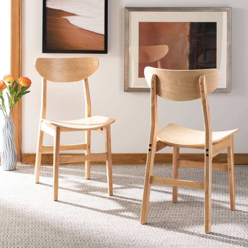 SAFAVIEH Lucca Retro Dining Chair (Set of 2)