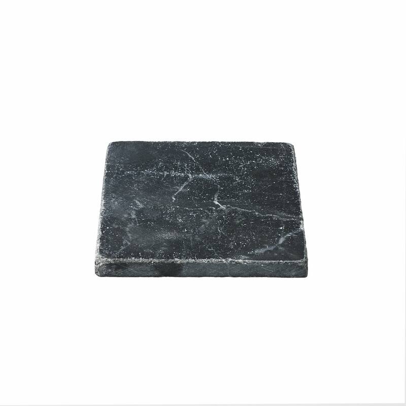 Midnight Marble 4" x 4" Tumbled Tile