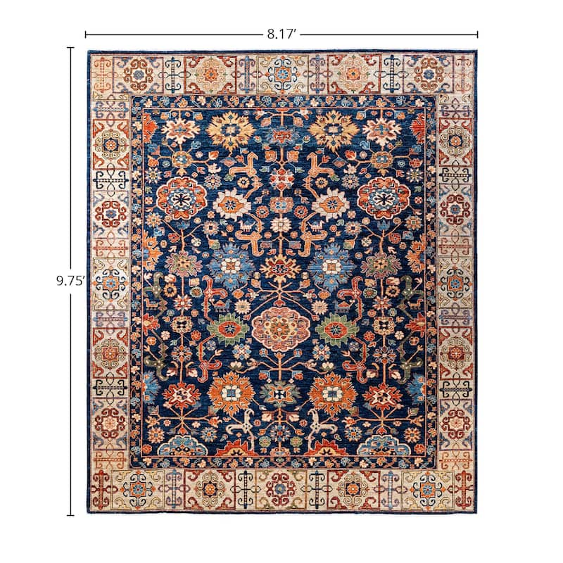 Serapi, One-of-a-Kind Hand-Knotted Area Rug - 8' 2" x 9' 9"