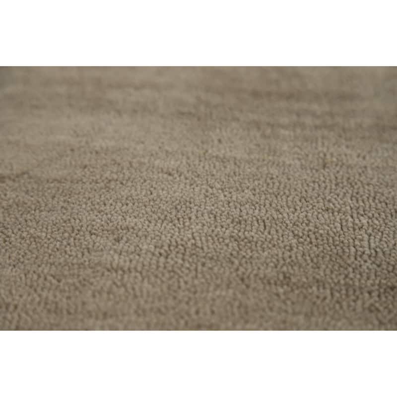 Hand Knotted Oriental 100% Wool Carpet Tribal Tribal Beige & Ivories Gabbeh Area Rug - 6' 6'' X 4' 7''