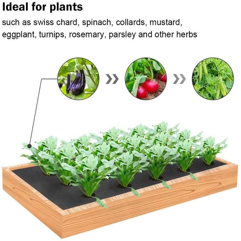 Agfabric Weed Barrier with Holes Landscape PP Woven Weed Block, 3.0oz