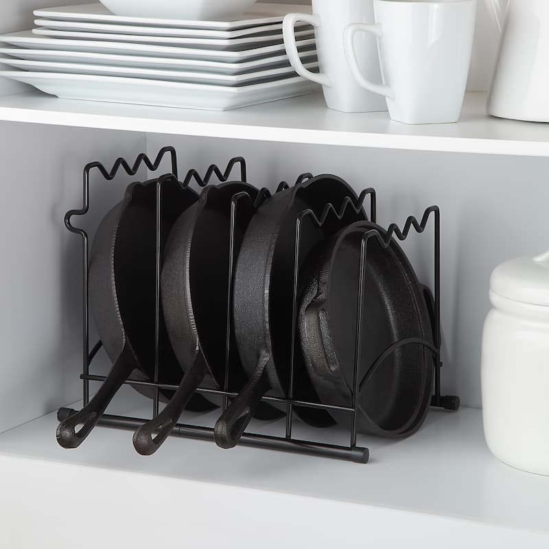 Pan, Pot Lid, and Pot Organizer Rack Holder