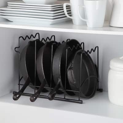 Pan, Pot Lid, and Pot Organizer Rack Holder