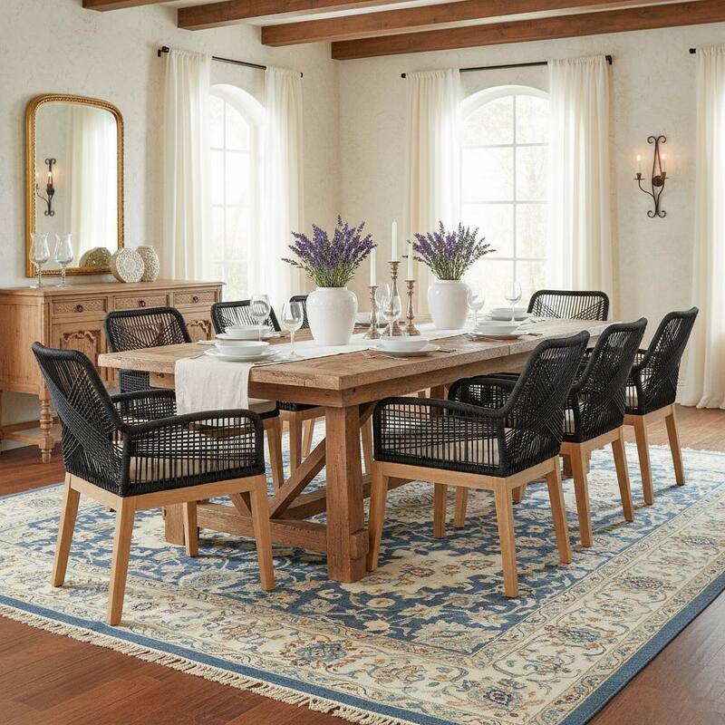 Buy 2 Ottawa Rope Patio Chairs Acacia Wood Frame