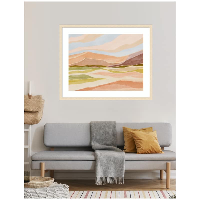 Kate and Laurel Framed Art Compassion by Nikita Jariwala