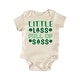 preview thumbnail 1 of 4, Little Lass Full Of Sass St. Patrick's Day -- Baby Boy Girl Clothes Bodysuit Funny Blue - 0-3M