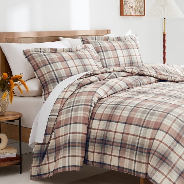 100% Cotton Duvet Cover Set - Full/Queen