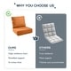 preview thumbnail 82 of 103, Pocassy 22"x24"x6" Thick Cushions Pillows Indoor & Outdoor Cushion