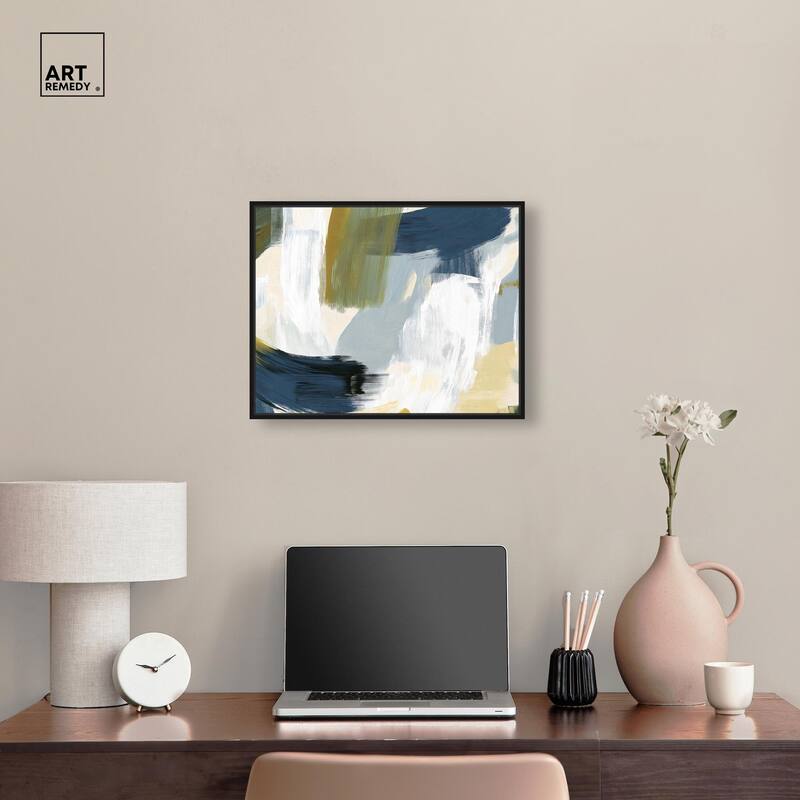 Moss Layers II Canvas by Art Remedy