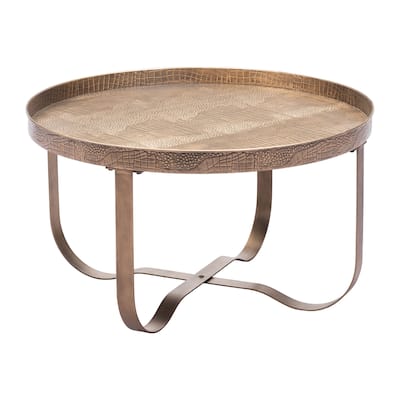Vannes Coffee Table Brass