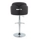 preview thumbnail 47 of 53, Porch & Den Dahlia Adjustable Bar Stool with Rounded T Footrest (Set of 2)