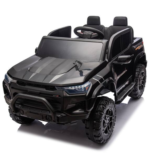 slide 2 of 59, Kids 24V Ride-On Pickup Truck with Bluetooth, USB, and Parental Remote