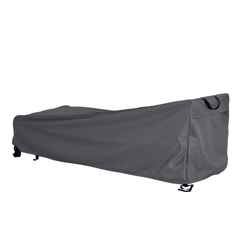 Roomfitters Shield Outdoor Slope Chaise Lounge Cover, Heavy Duty Waterproof