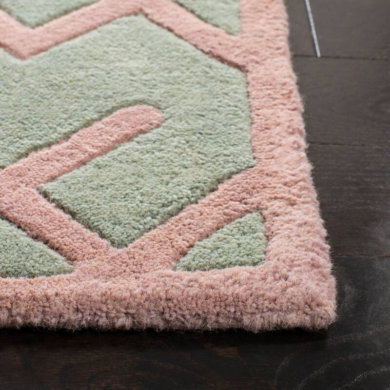 SAFAVIEH Handmade Chatham Ulya Modern Moroccan Wool Rug