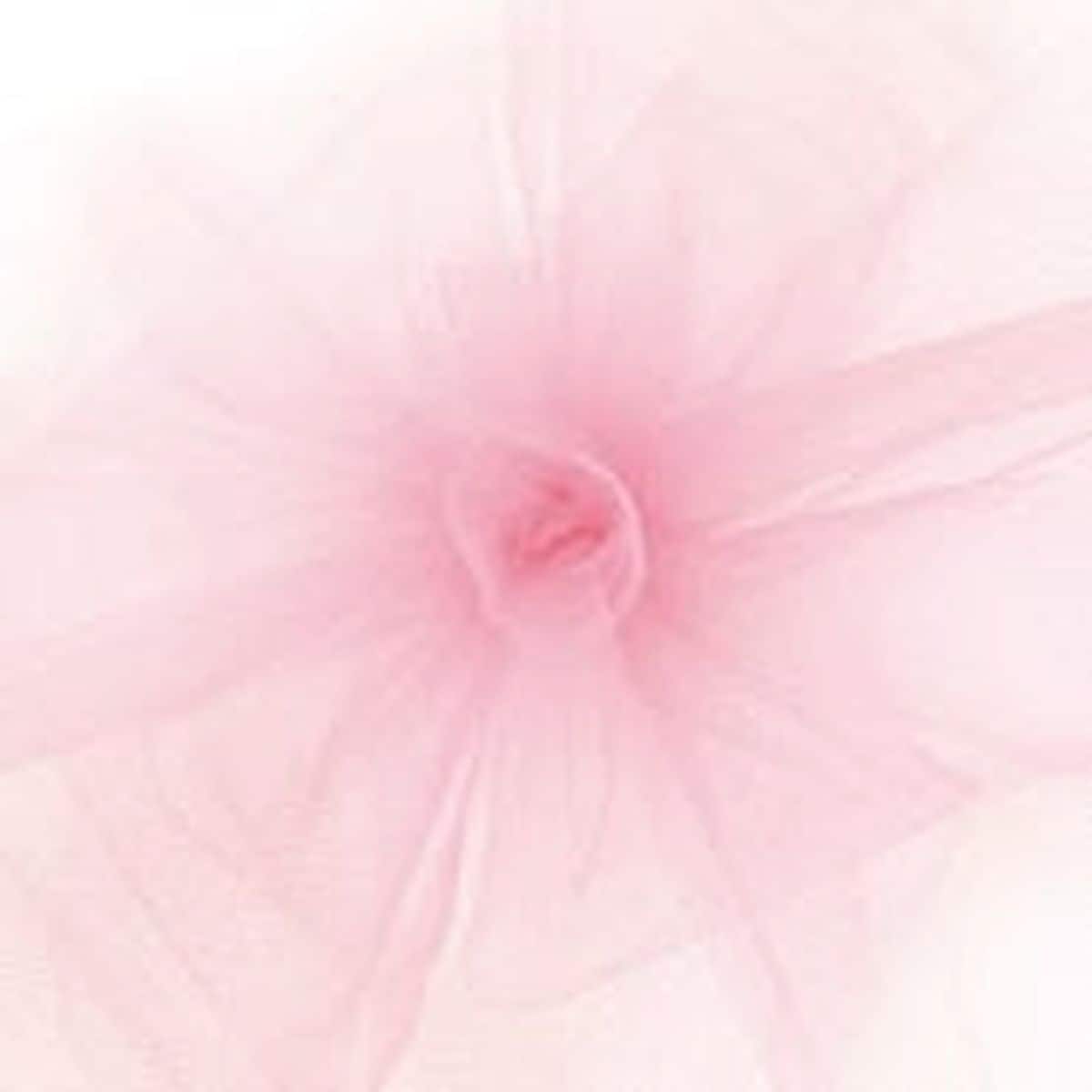 Rose Pink Tulle Ribbon, Size: 6 x 8 x 8