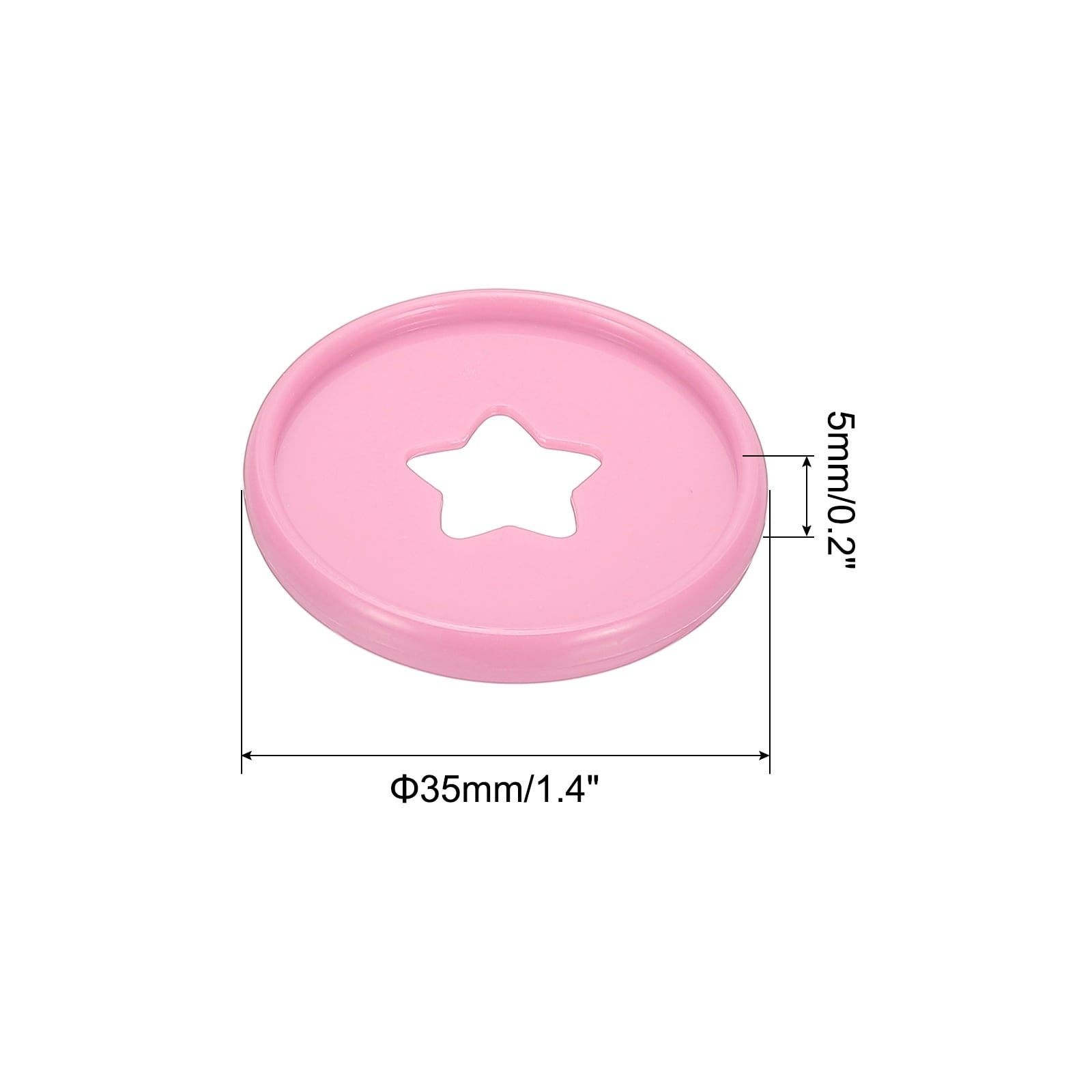 Plastic Book Binding Discs Expansion Discs for DIY Notebook Planner
