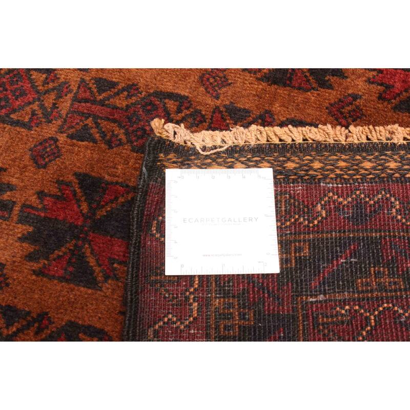 ECARPETGALLERY Hand-knotted Teimani Brown Wool Rug - 2'10 x 4'10