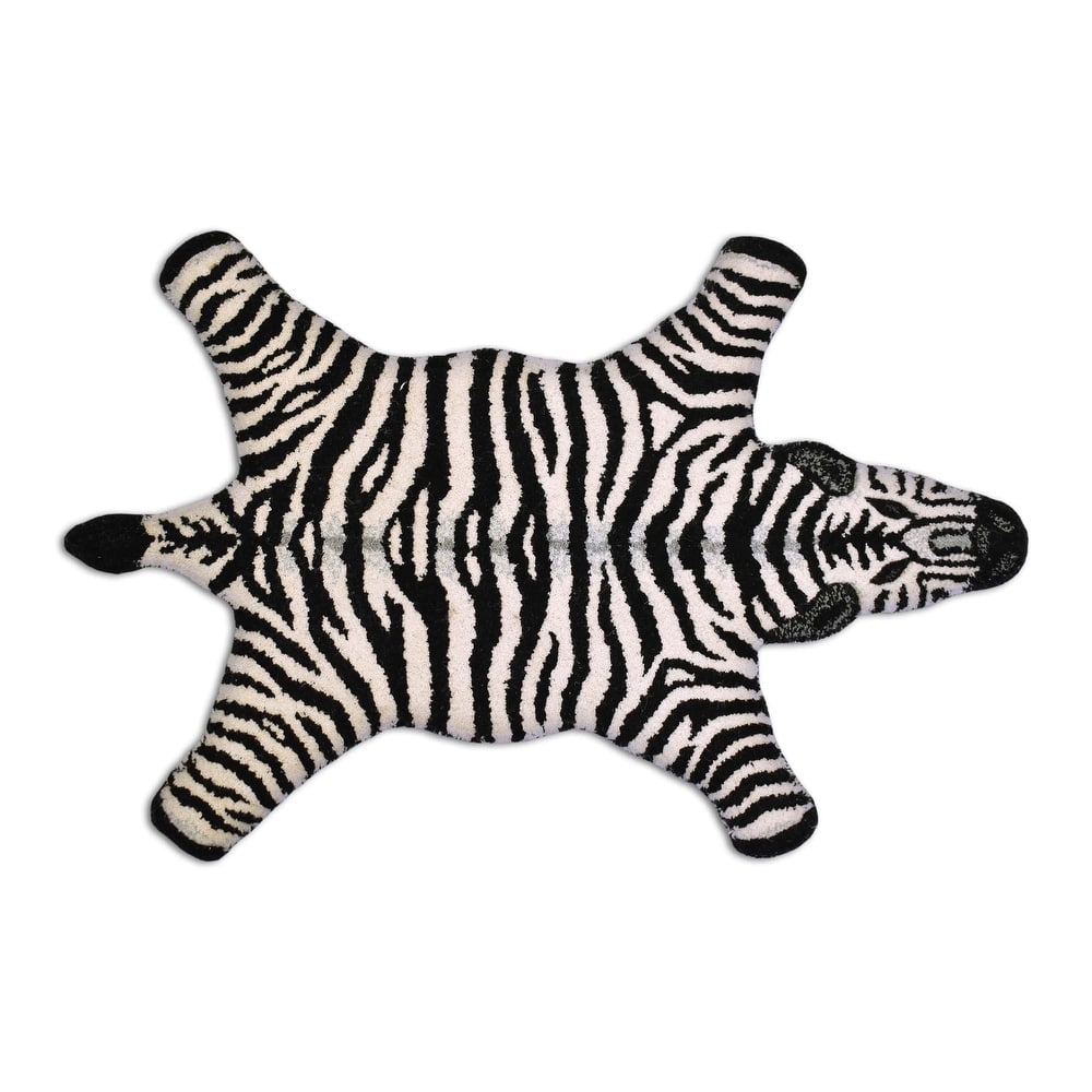 Fabstyles Animal Wool Printed Area Rag Rug Living Room, Hallway