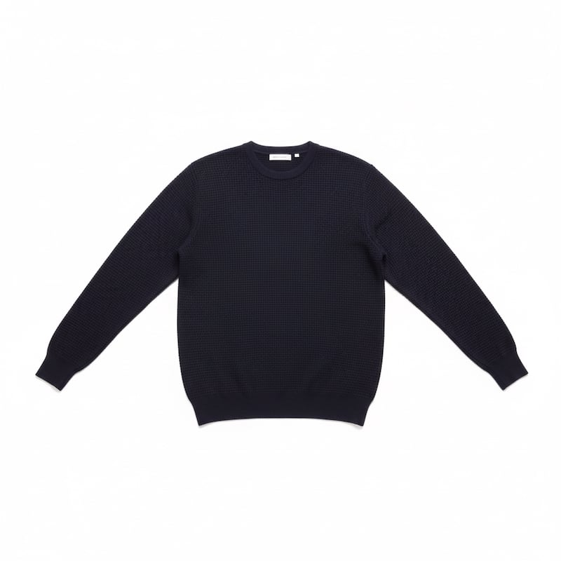 James Campbell Men's Spaulding Sweater - Navy - L