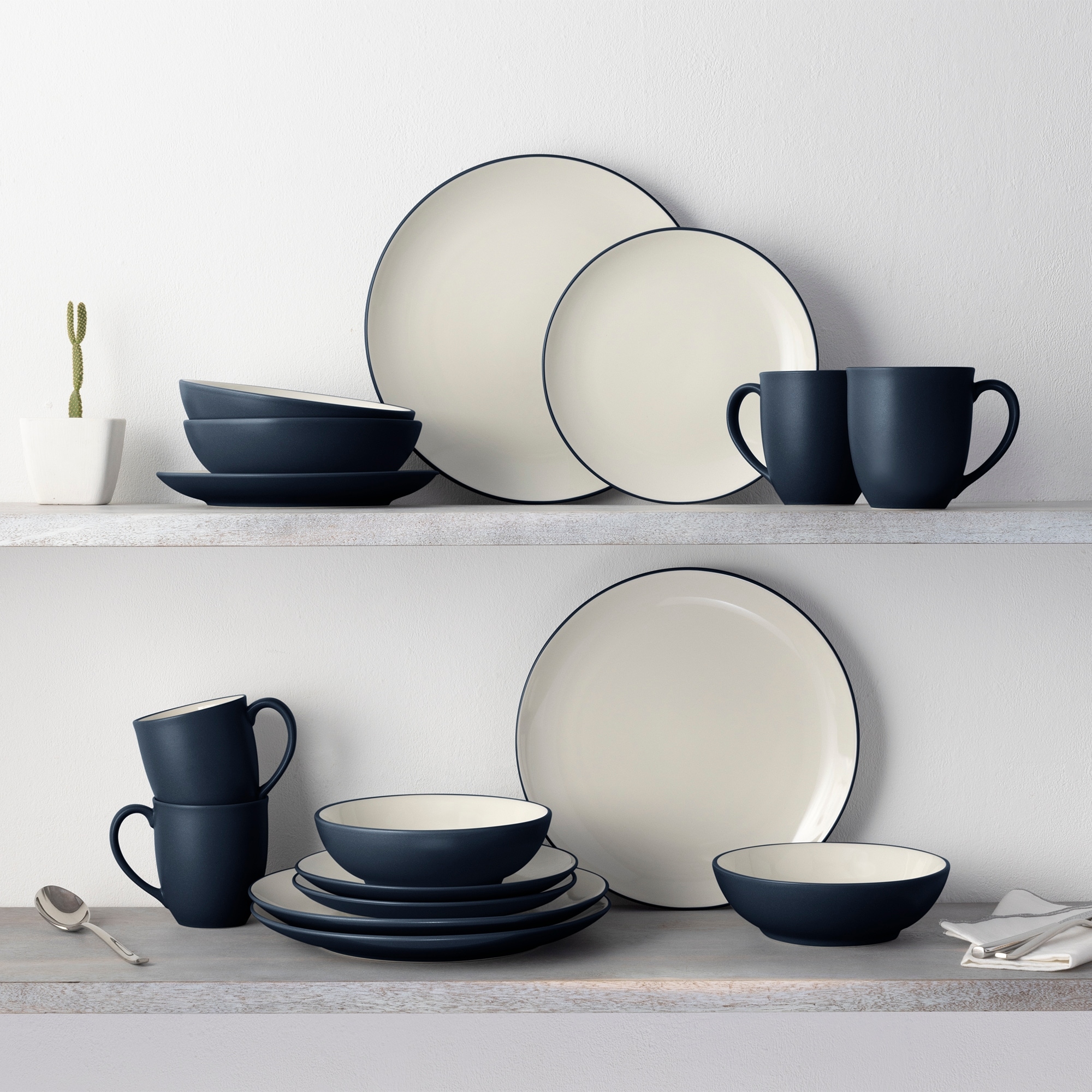 Noritake Colorwave 16-Piece Coupe Dinnerware Set, Service For 4