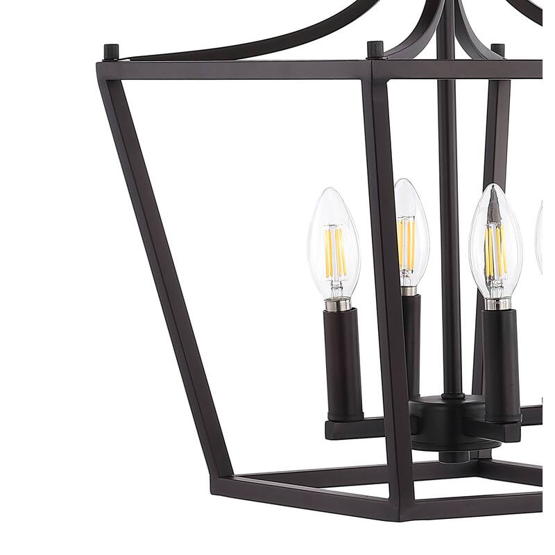 Camden Light Iron Classic Midcentury Pendant Lantern by JONATHAN Y