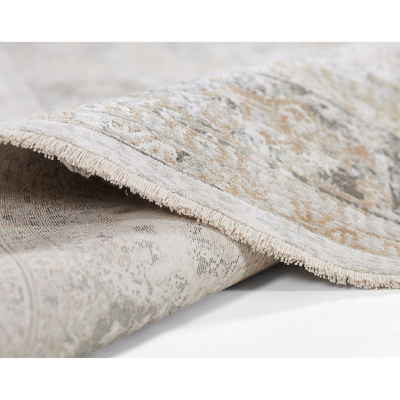 Momeni Cambridge Viscose Medallion Area Rug