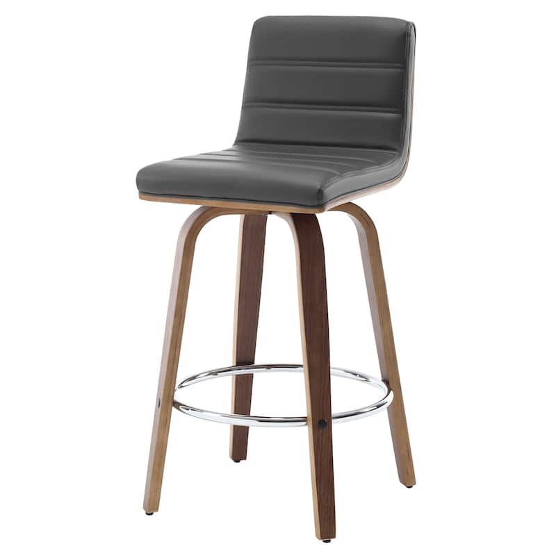 26"/29" Faux Leather Swivel Bar/Counter Stools, Set of 2/3