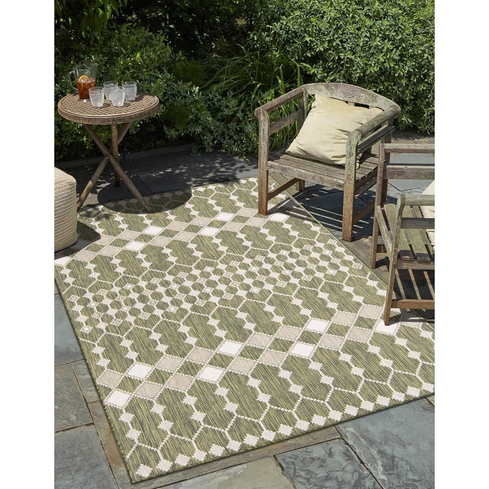 Outdoor Khence Collection Area Rug