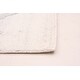 preview thumbnail 5 of 7, ECARPETGALLERY Hand-knotted Alma White Wool Rug - 8'10 x 11'10