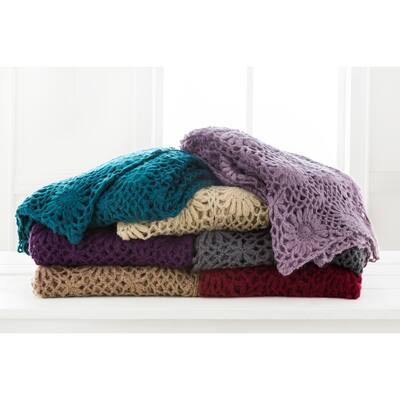 Mossley Knit Acrylic Throw (50" x 60")