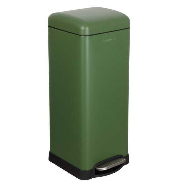 よっぴ2DS7L8 happimess Betty Retro 8-Gallon Step-Open Trash Can - On Sale - Bed