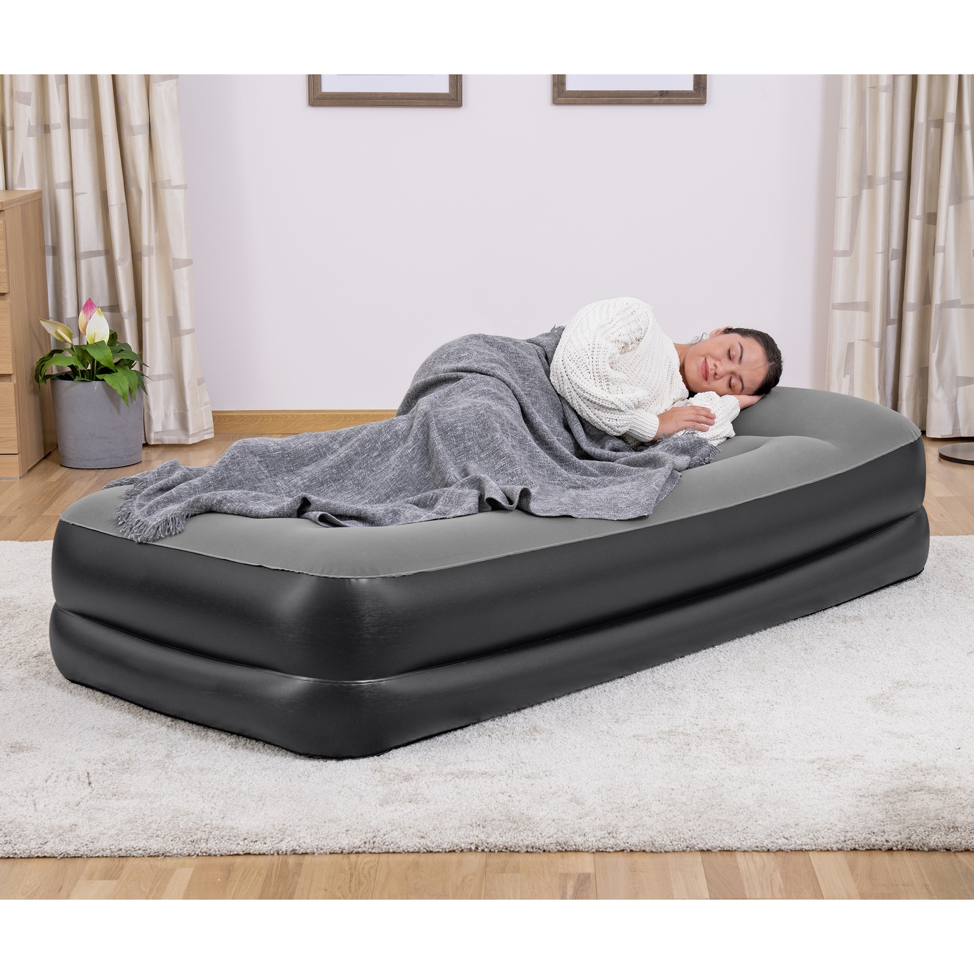 Auto inflate twin air mattress outlet