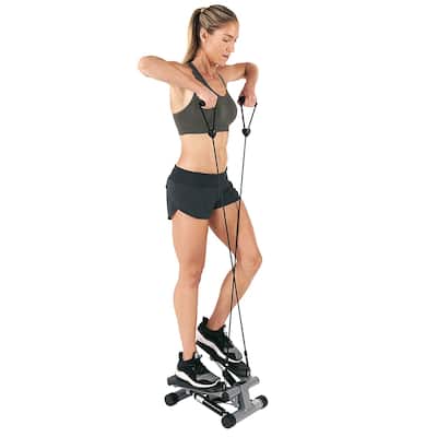 Mini Stepper with Resistance Bands