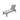 Kozyard Modern Full Flat Aluminum Patio Reclining Adjustable Chaise Lounge with Sunbathing Textilence for All Weather