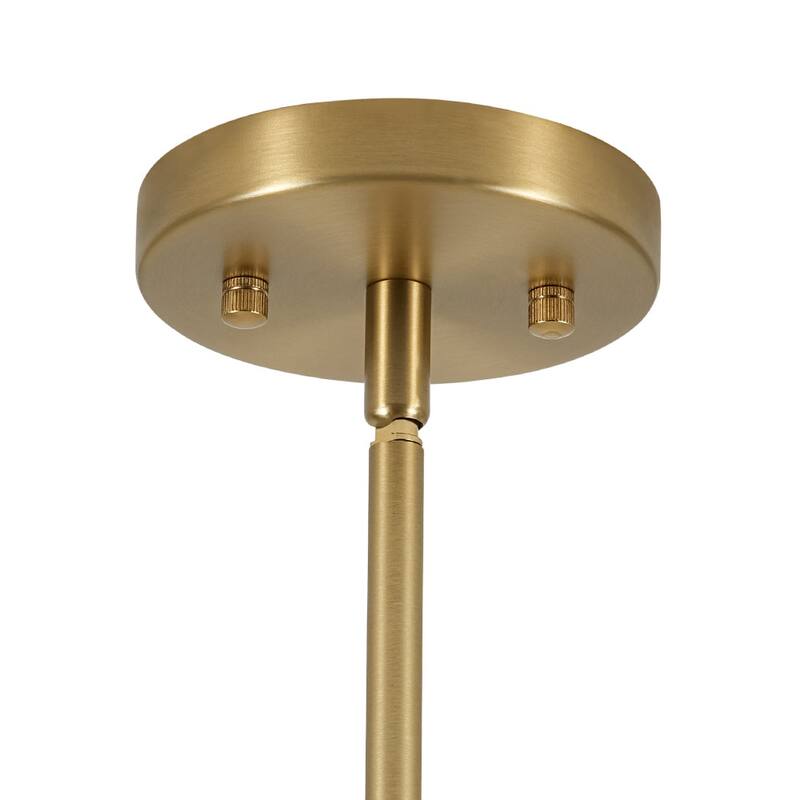 Art Deco Clear Textured Glass Globe Dimmable LED Sputnik Chandelier