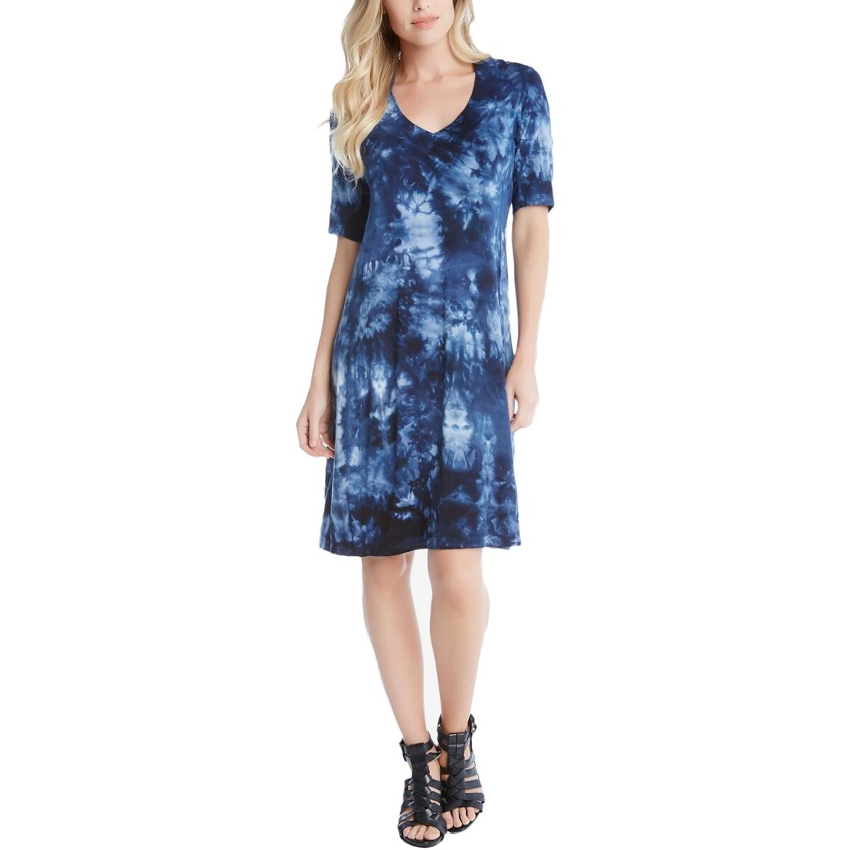 karen kane tie dye dress