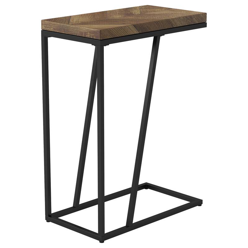 Sergio Engineered Wood C-Shaped Side Table