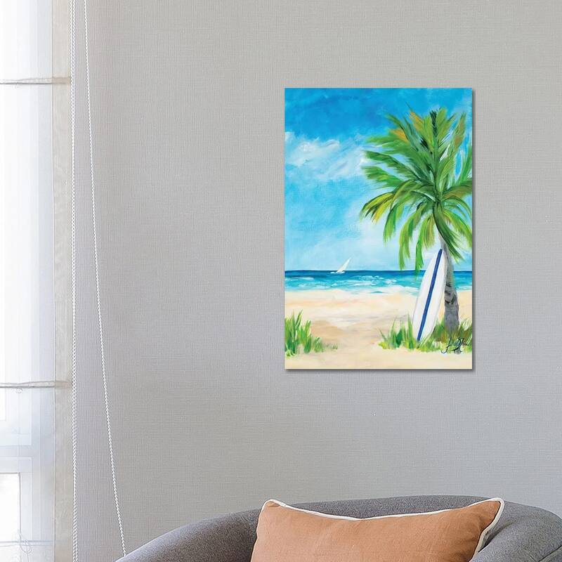 iCanvas "Tropical Surf I" by Julie Derice Canvas Print - 26x18x1.5