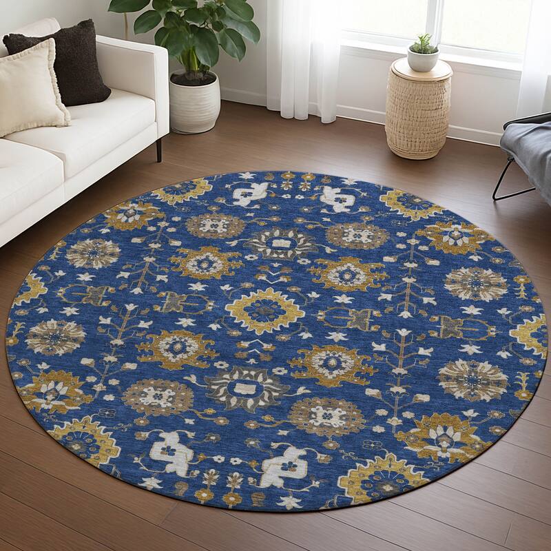 Machine Washable Indoor/ Outdoor Global Durango Chantille Rug