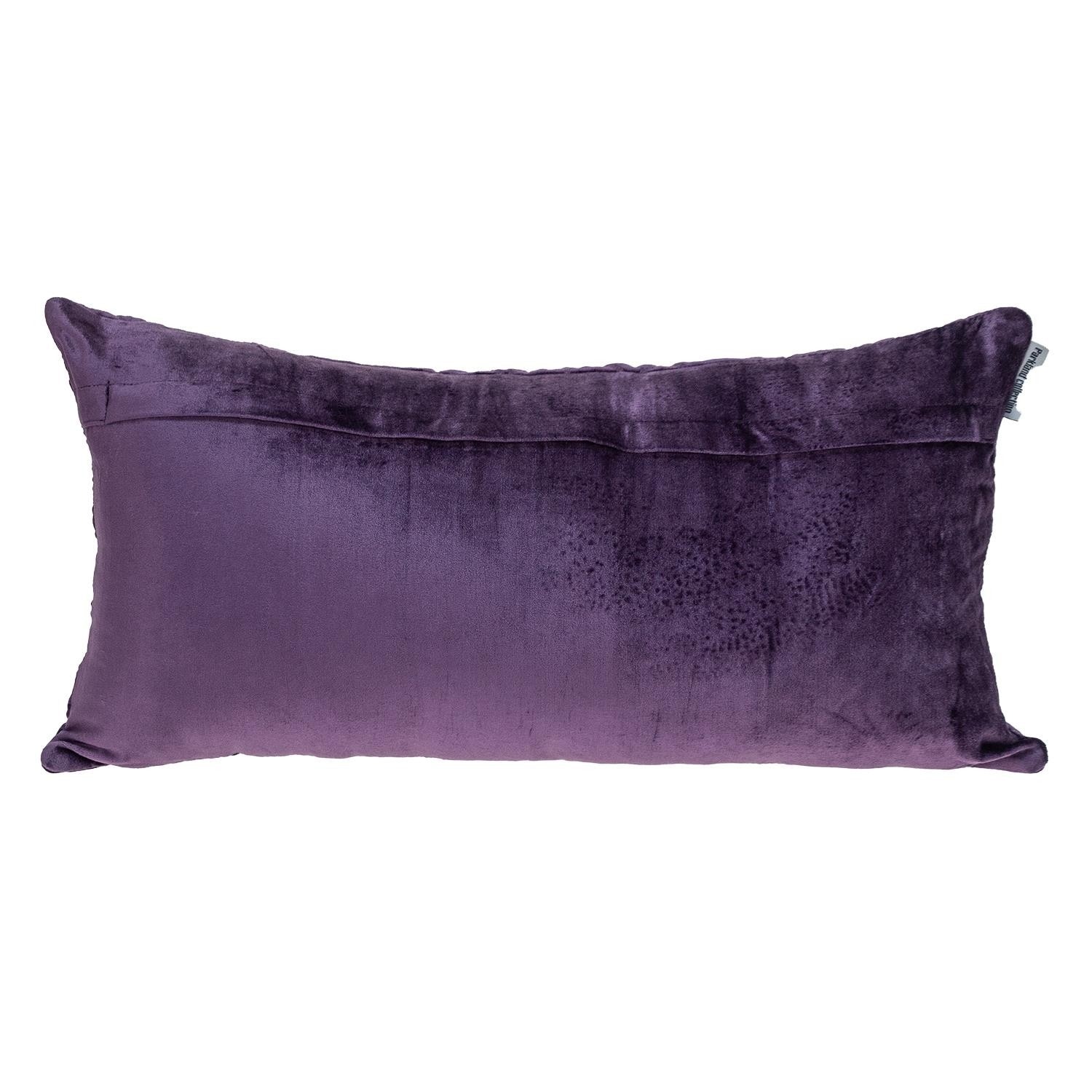Navy velvet lumbar pillow new arrivals