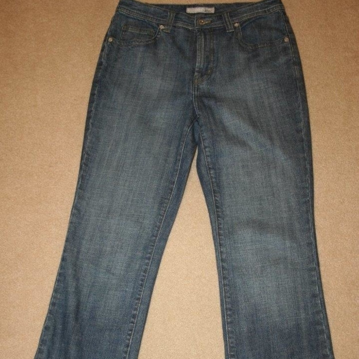 Shop Chico S Platinum Sz 0 Stretch Denim Facet Rg Jeans 29 X 31 1 2 Womens Overstock 23041666